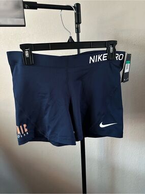 Nike Women's Navy Performance Training Shorts